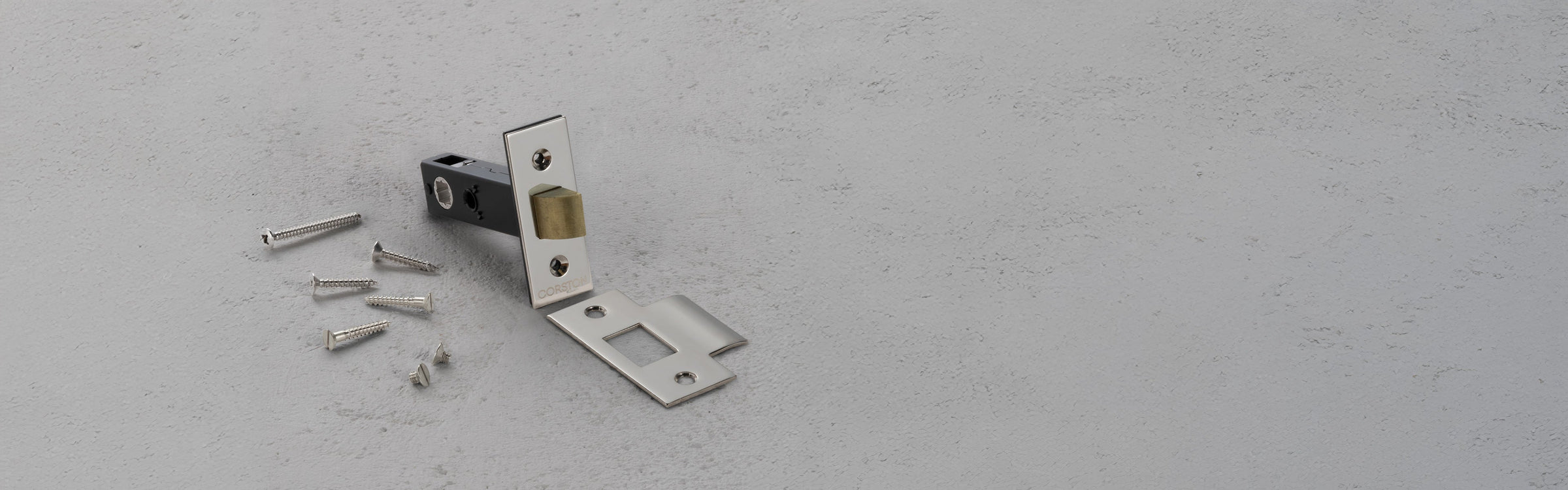 Polished nickel locks & latches