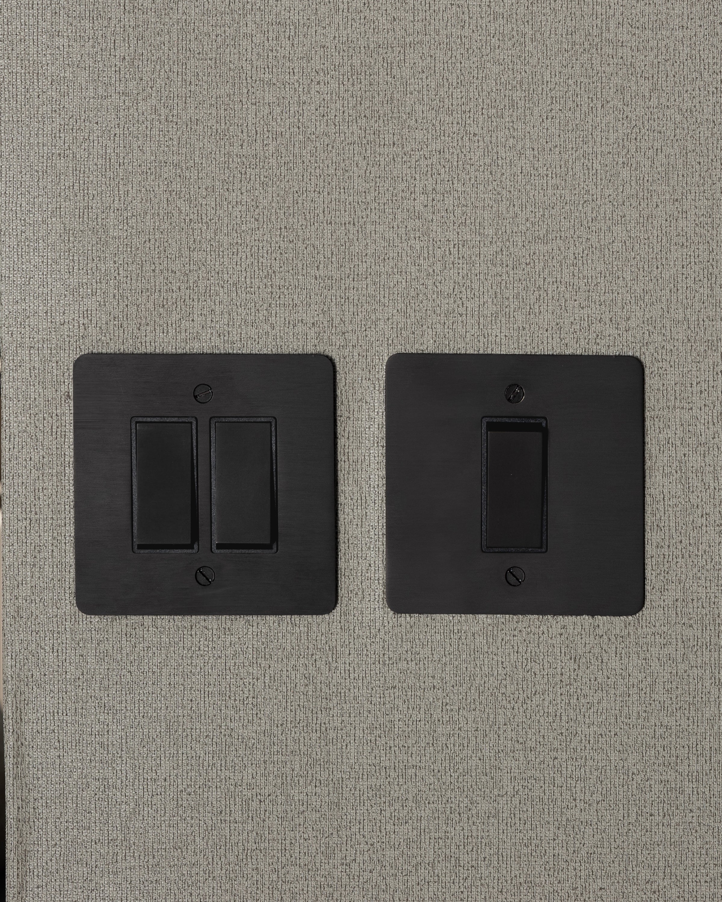 2G Two Way Rocker Switch Bronze Black | Switches & Dimmers
