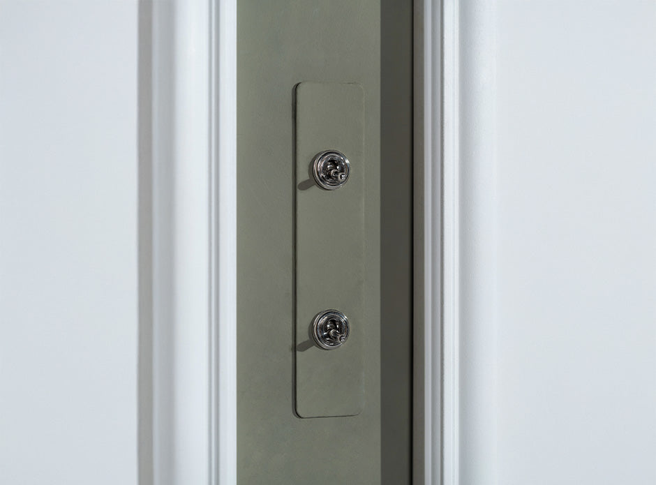 Paintable polished nickel