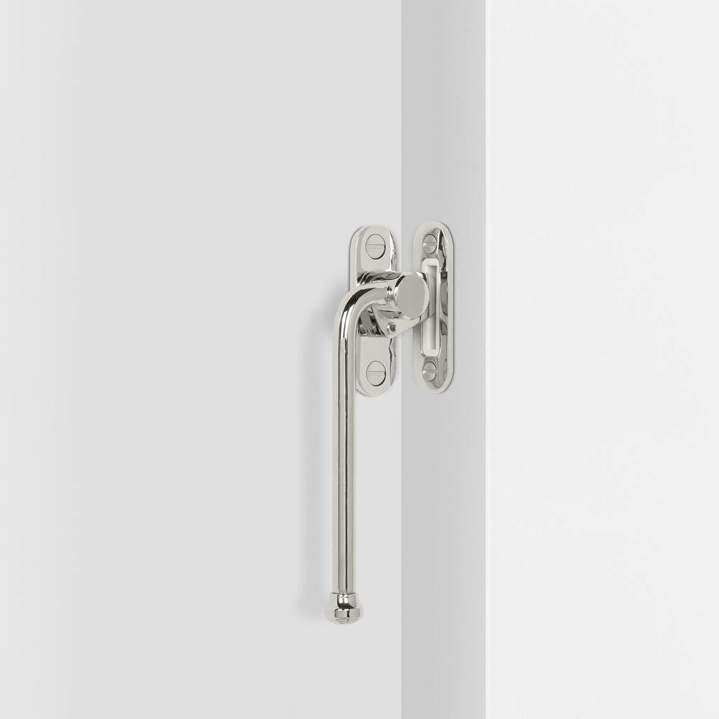 Southbank Lockable Casement Window Handle With Plate Left Polished ...