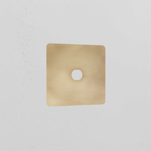 1G Switch Plate - Antique Brass