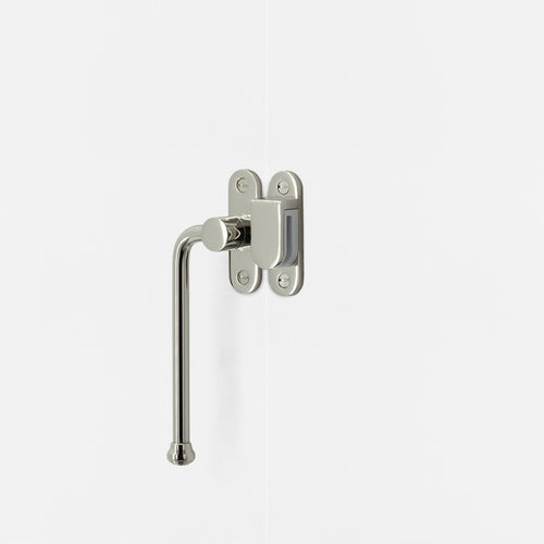 Southbank Casement Window Handle With Hook Left– Polished Nickel  