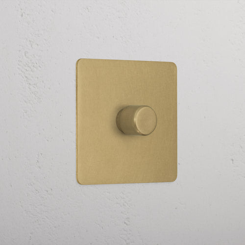 Elegant Antique Brass 1 Gang 2 Way Dimmer Light Switch