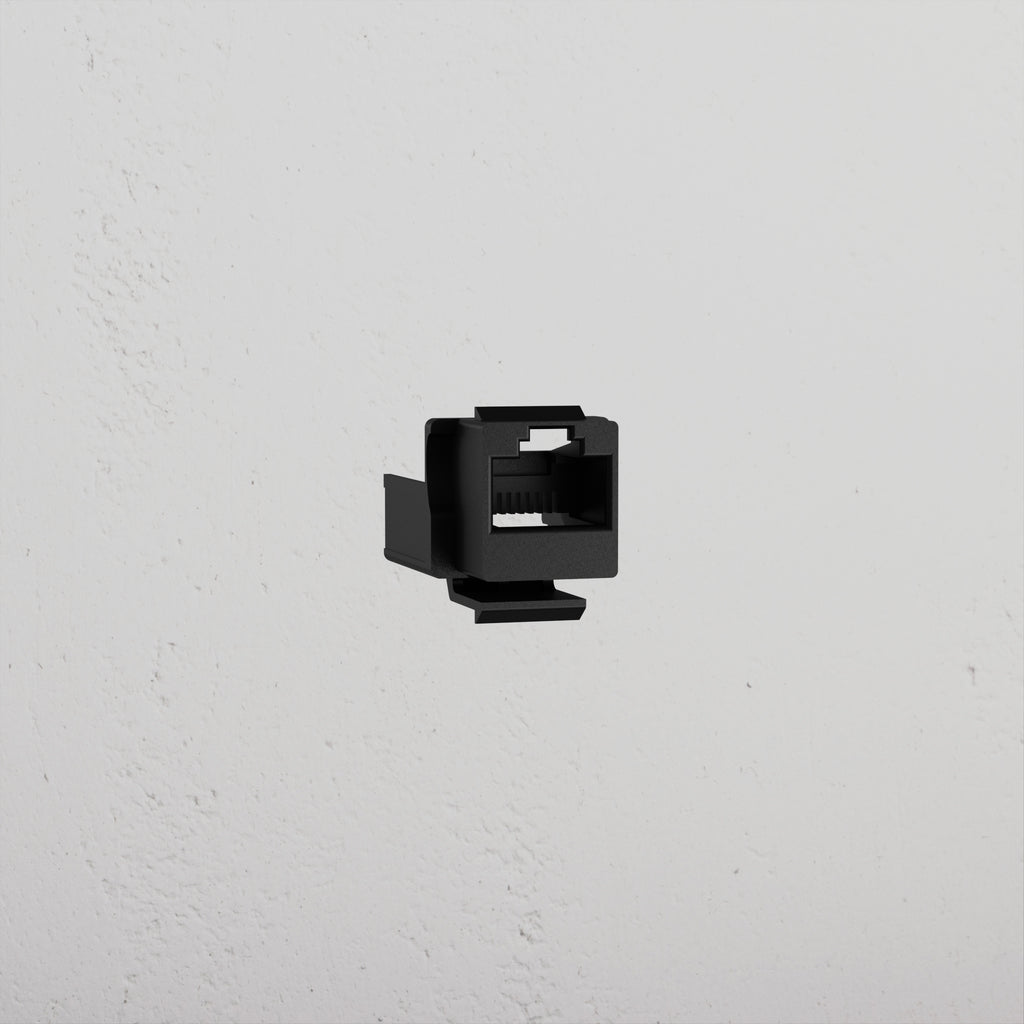 RJ11 Keystone Module Black | Components | Sockets & Modules