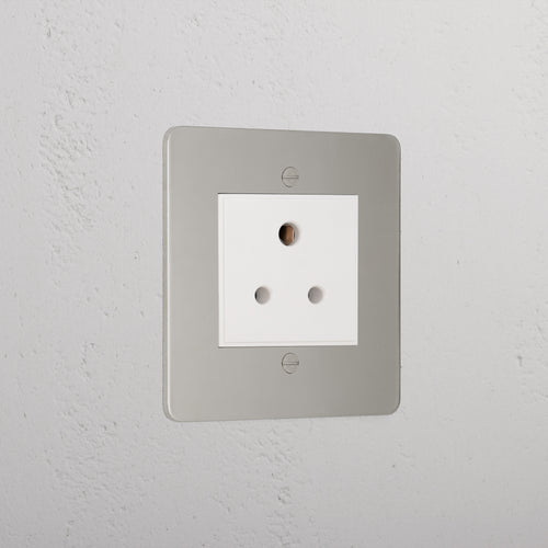 Luxury Polished Nickel 5A Light Socket Black
