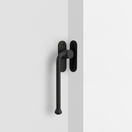 Southbank Casement Window Handle With Plate Left – Bronze  