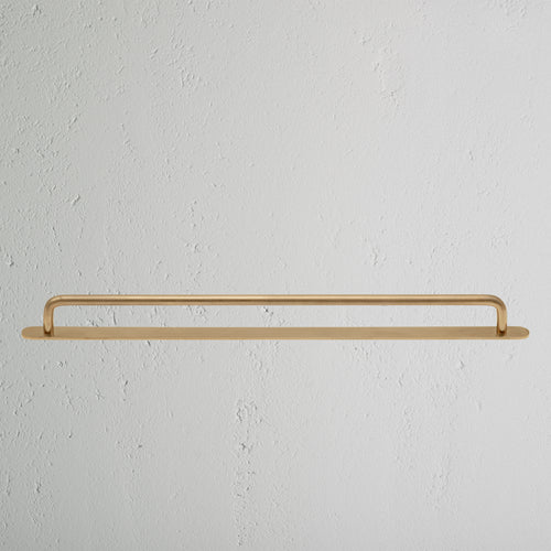 Kilburn Rustic Cupboard Furniture Handle - Antique Brass