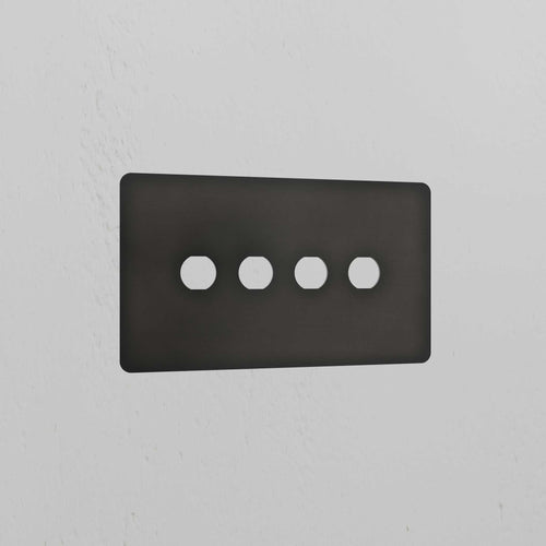 4G Switch Plate - Bronze