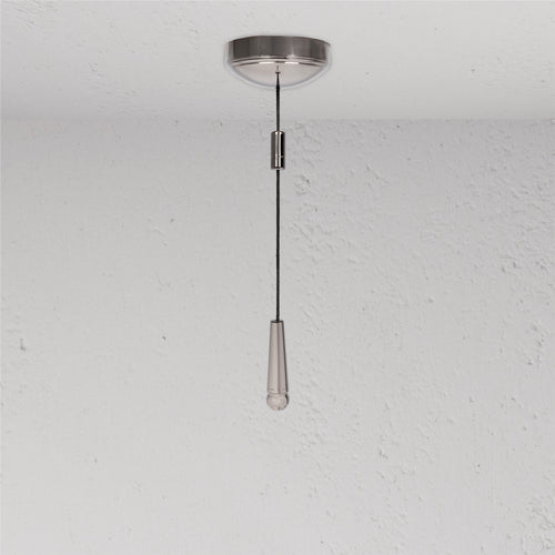 Bathroom Pull Switch - Polished Nickel