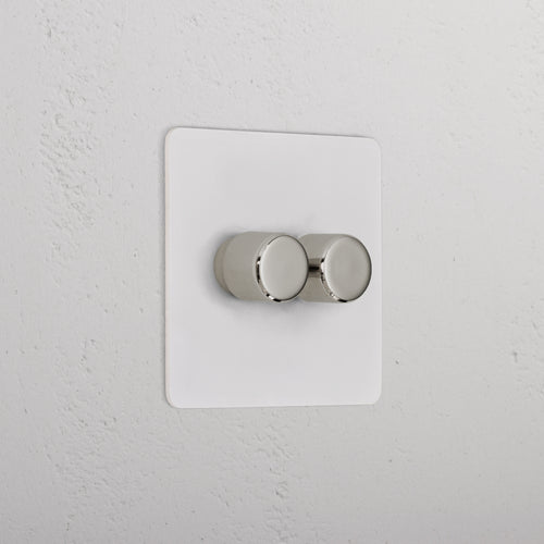 2G Dimmer Switch _ Paintable Polished Nickel