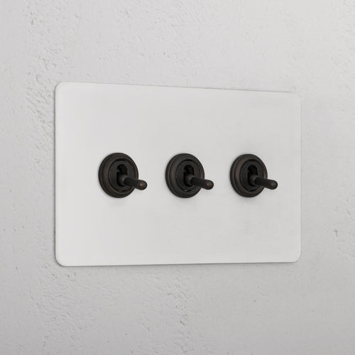 3G Two Way Toggle Switch _ Paintable Bronze