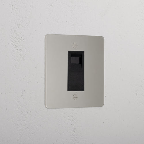 Premium Polished Nickel Bt Slave Socket Black