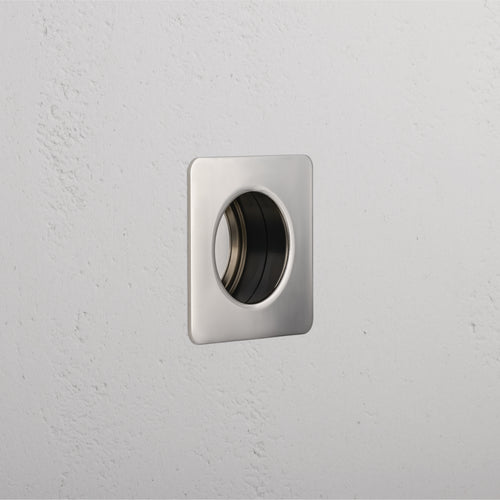 Regent Recessed Small Pull - Polished Nickel