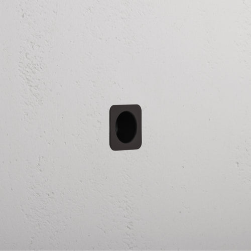 Regent Recessed Edge Pull - Bronze