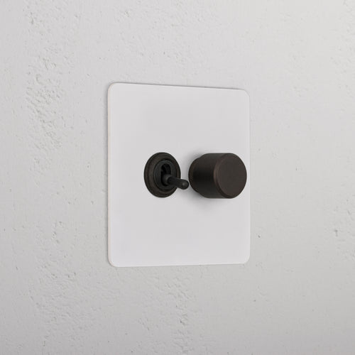 2G Mixed Switch 1T1D _ Paintable Bronze