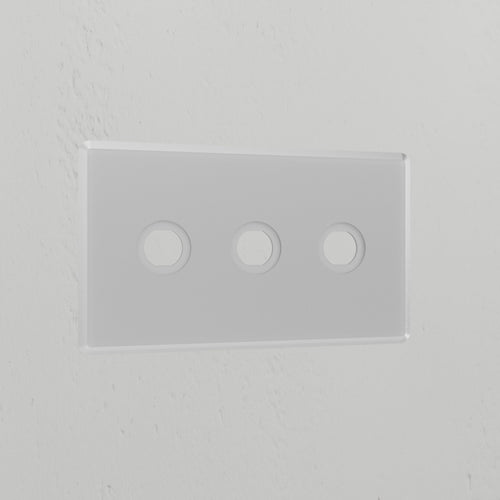 3G Switch Plate - Clear